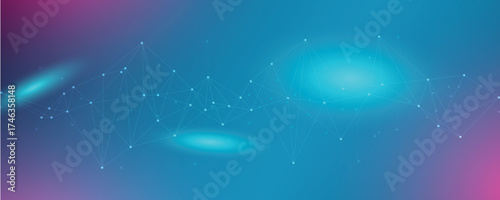 Abstract dark blue color. Futuristic technology background. Dynamic line wave big data particle flow. Suit for banner, poster, cover, brochure, flyer, website