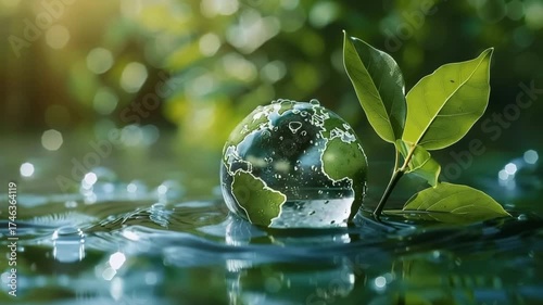 Holiday composition for world environment day