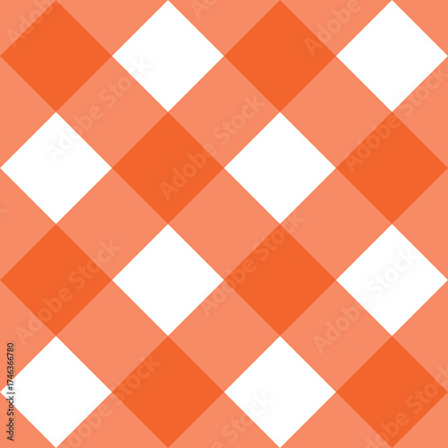 Seamless sweet red vector background - checkered pattern or grid texture for web design, desktop wallpaper or culinary blog website