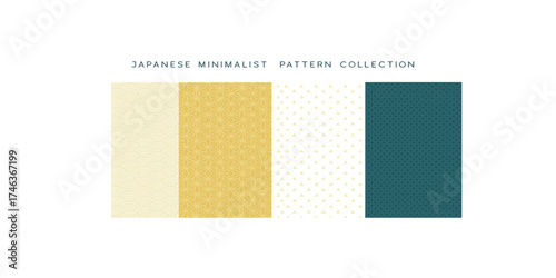 Print   Japanese minimalist pattern collection