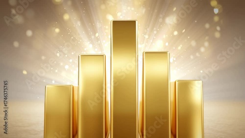 The continuously rising price of gold reaching new all-time highs, driven by political and economic uncertainty in many countries.