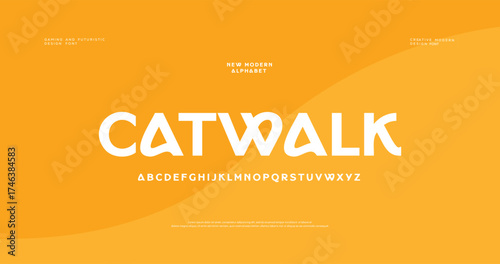 Creative simple modern urban alphabet font. Digital abstract futuristic, logo, music, sport, minimal technology typography. Simple numeric vector illustration

