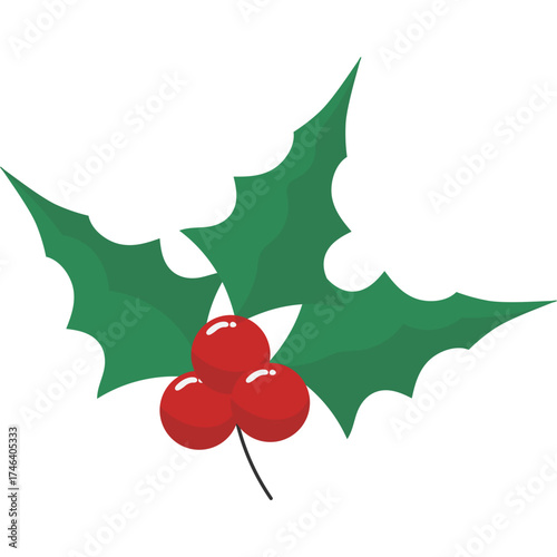Christmas Holy Leaf