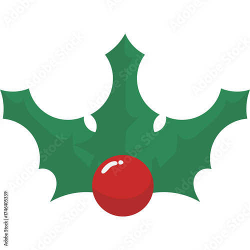 Christmas Holy Leaf