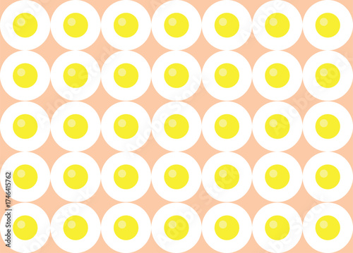 Design background egg omelette yolk