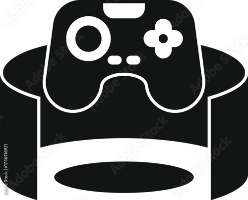 Vr gaming headset with controller invites players into immersive virtual reality experience