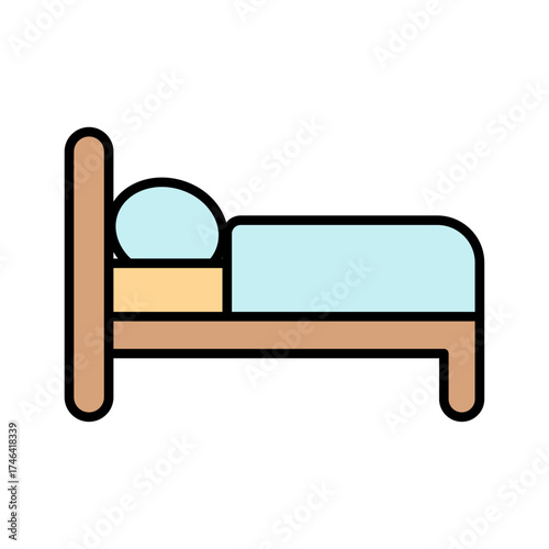 A color illustration depicting a healthy lifestyle and its attributes, on a white background