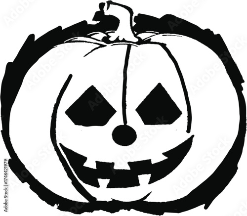 halloween pumpkin vector