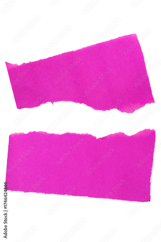 Naklejka premium Torn paper isolated