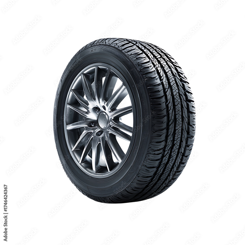 Fototapeta premium car tire png