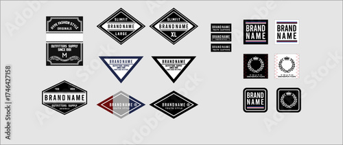 set of vector icons for CLOTHING ect