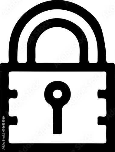 Padlock Icon – Security and Privacy Symbol