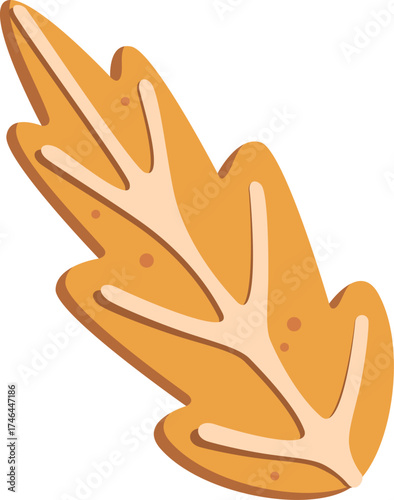 Holly Leaf Cookie
