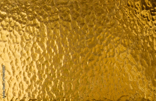 Golden yellow abstract background, golden backdrop