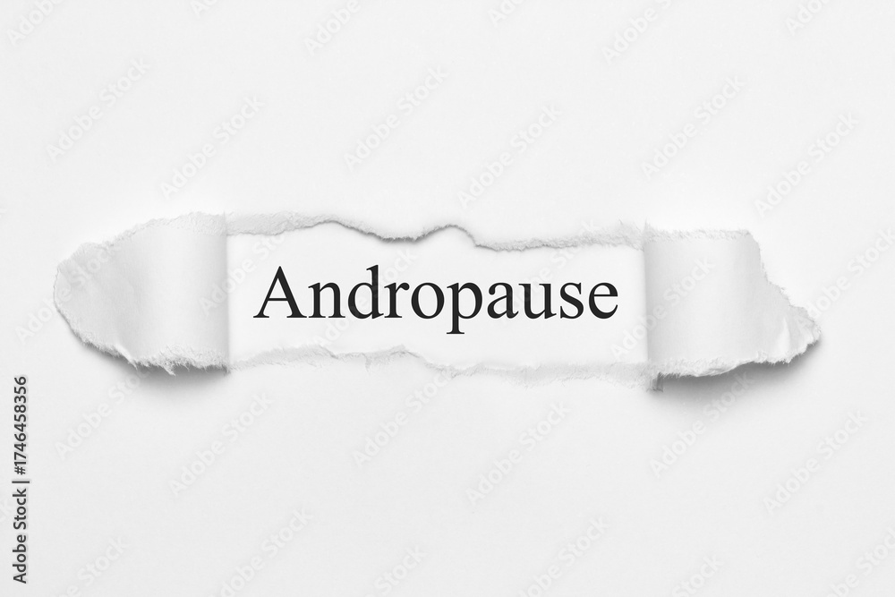 Fototapeta premium Andropause