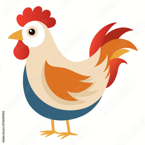 hen and chicken look like