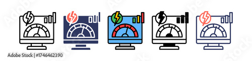 Power Monitoring multiple icon