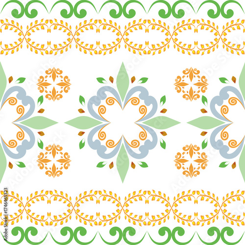 Geometric Ethnic traditional seamless , Aztec, Tribal, Hmong, Native American Indian, Pattern design for wrap, carpet, decorative illustraion