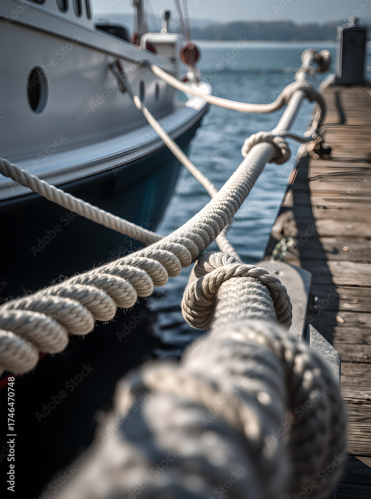 Fototapeta premium Segeltau