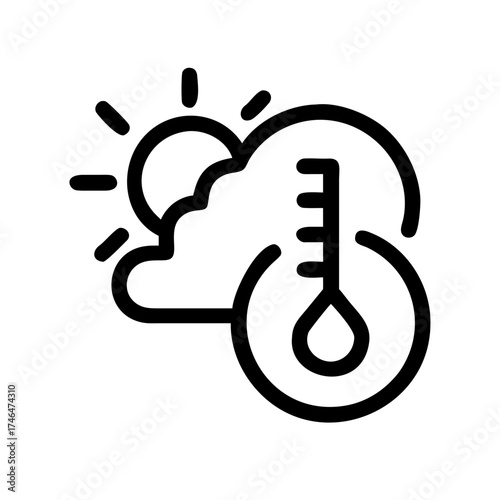 Climate Tech Icon Set – Vector, Outline, Environment, Sustainability, Technology, Energy, Innovation, Green