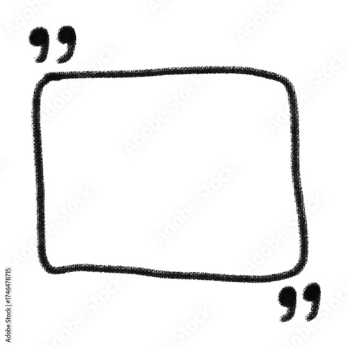 vector illustration of a frame for text