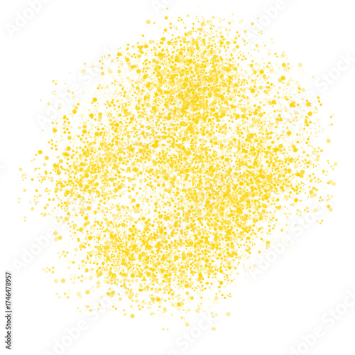 abstract background with yellow stars glitters