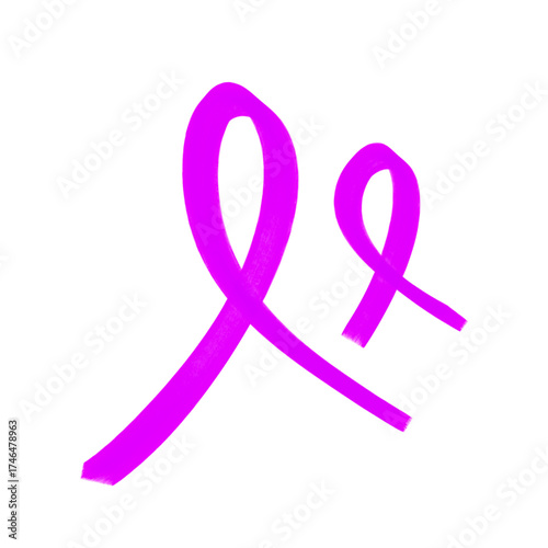 pink awareness ribbon
