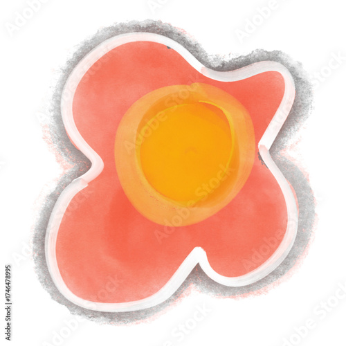A flower vector illustration
