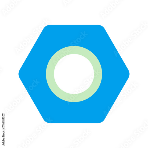 nut duo tone icon