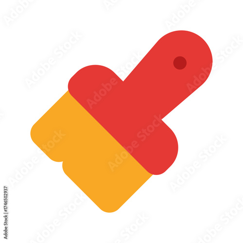 paintbrush flat icon