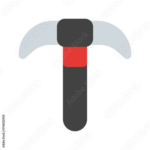 pickaxe flat icon