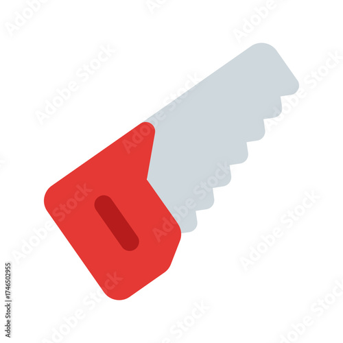 saw flat icon
