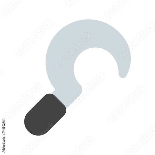 Sickle flat icon