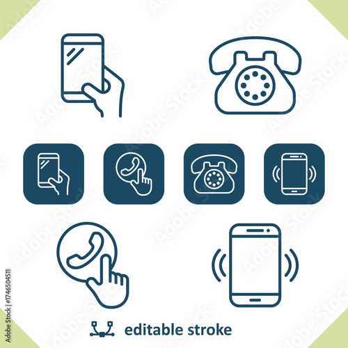 Telephone - Phone Icons