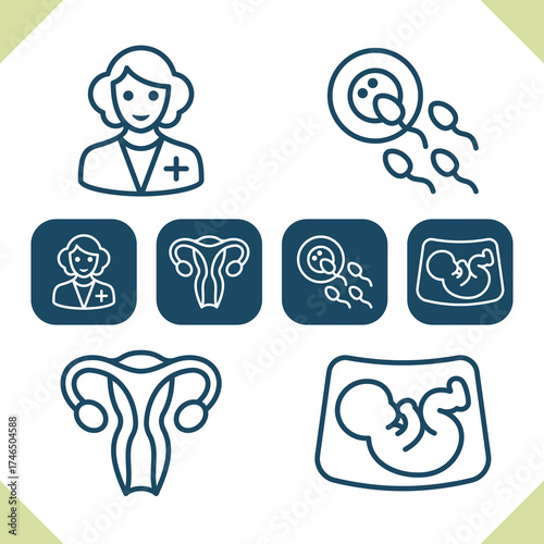 Gynecology Icons