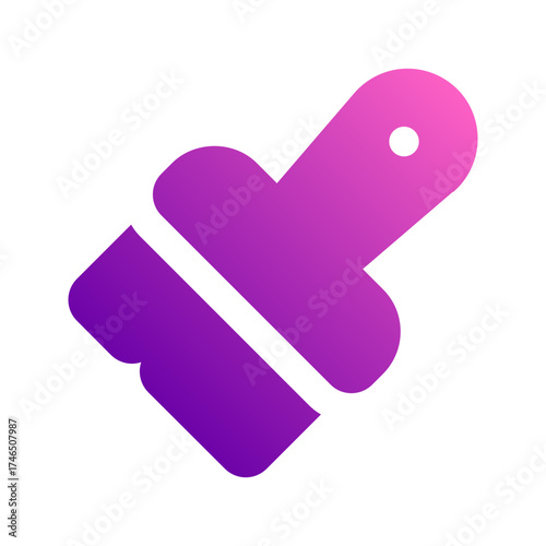 paintbrush gradient icon