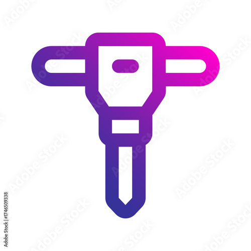 jackhammer gradient icon