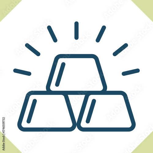 Gold Ingots Icon