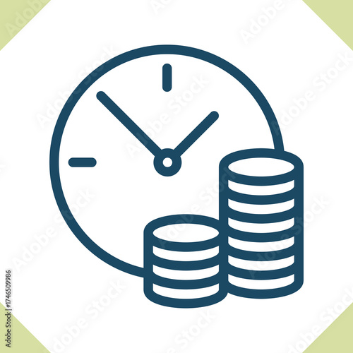Time Is Money Icon