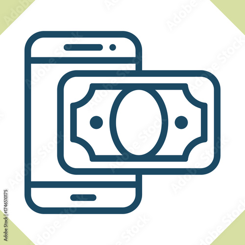Mobile Banking Icon