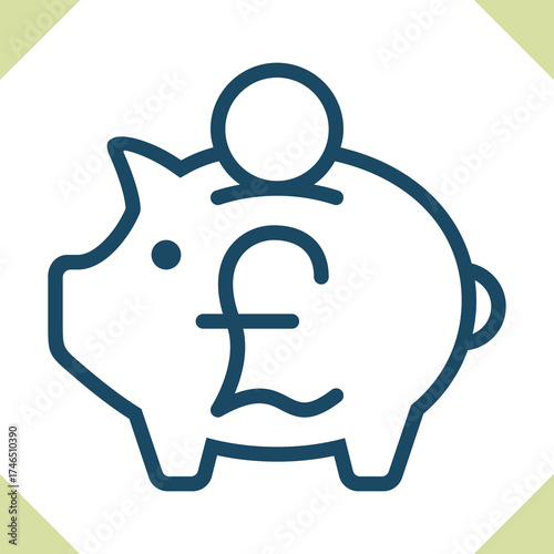 Currency - Pound Icon