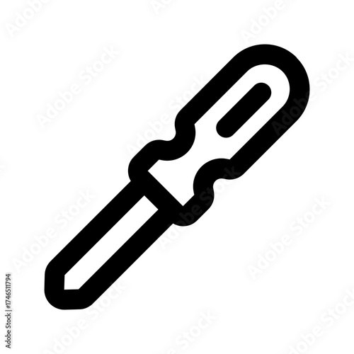screwdriver line icon
