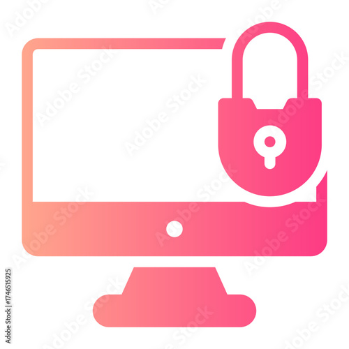 computer gradient icon