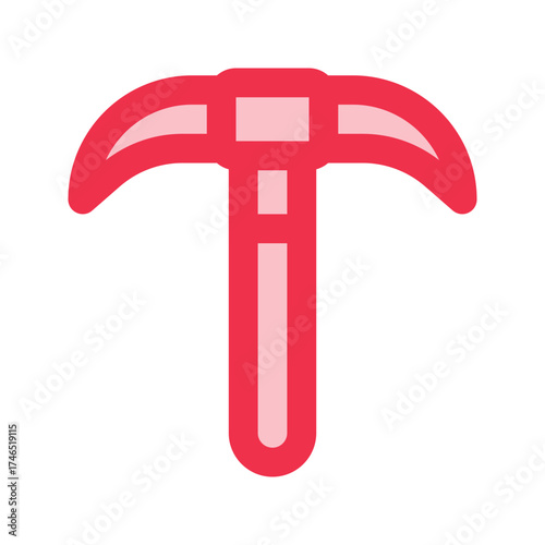 pickaxe outline fill icon