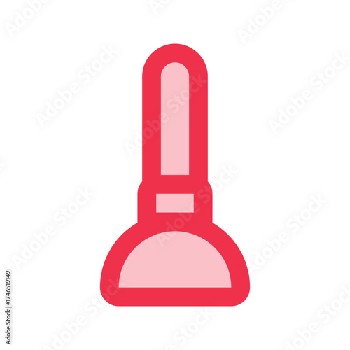 plunger outline fill icon
