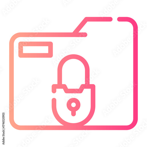 folder gradient icon