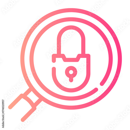 search gradient icon
