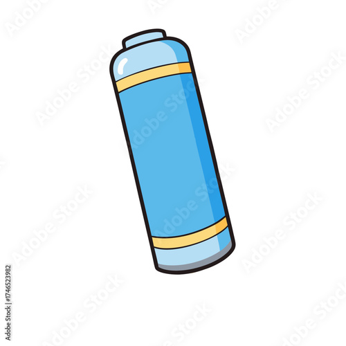 Clean fresh deodorant stick icon vector illustration scalable for personal care products design