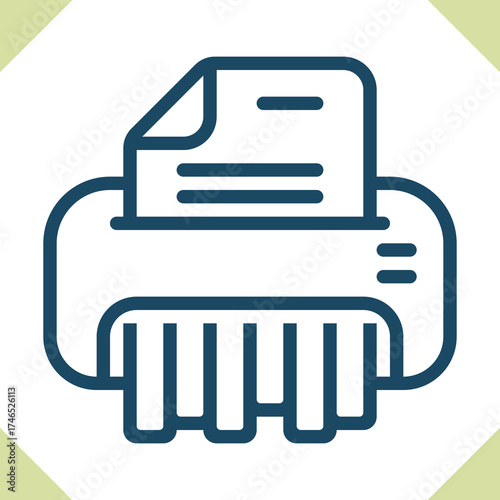 Paper Shredder Icon