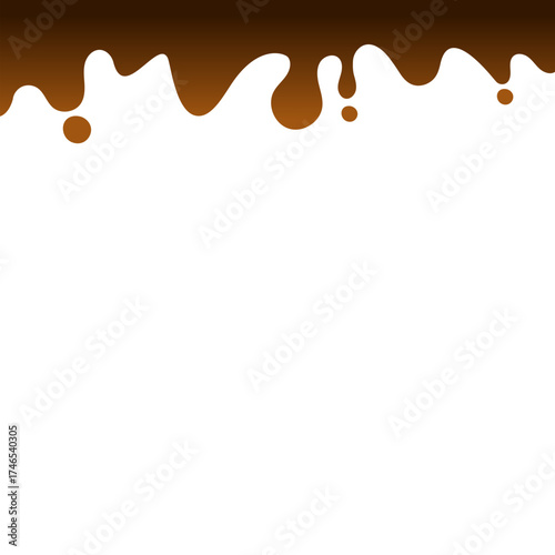 Dripping Chocolate Footer